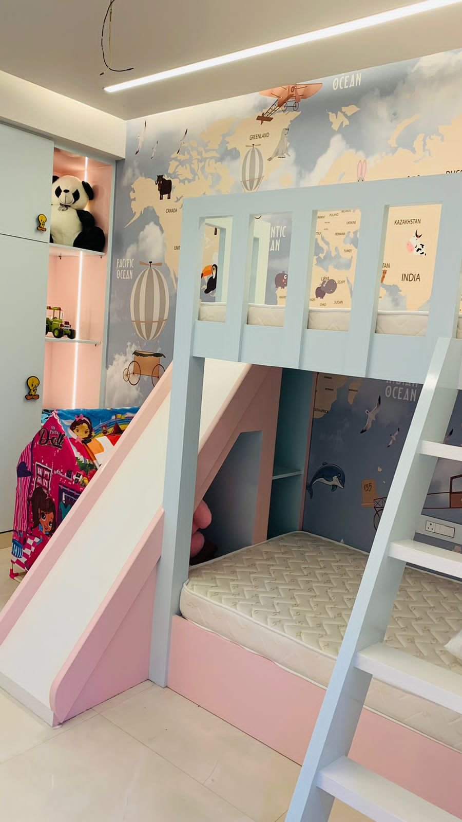 Sample flat kids room